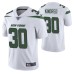 New York Jets Derrick Kindred White 100th Season Vapor Limited Jersey