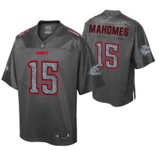 Patrick Mahomes Kansas City Chiefs Men Static Fashion Jersey Heather Charcoal