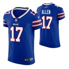 Buffalo Bills No. 17 Josh Allen Vapor Elite Royal Jersey