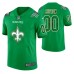 Men New Orleans Saints Custom Kelly Green St. Patrick Day Jersey