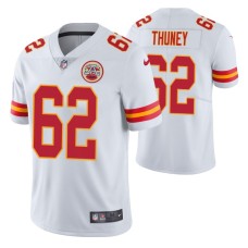 Kansas City Chiefs Vapor Untouchable Limited White #62 Joe Thuney Jersey