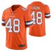 Men Denver Broncos Derrek Tuszka 2020 NFL Draft Orange Color Rush Limited Jersey