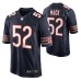 Men Chicago Bears Khalil Mack #52 Game Navy Jersey