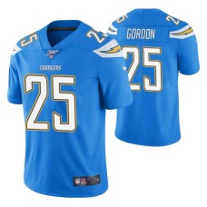 Los Angeles Chargers Melvin Gordon Powder Blue 100th Season Vapor Limited Jersey