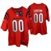 Cincinnati Bengals #00 Custom Game Orange Jersey