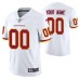 Custom #00 Vapor Limited White Washington Football Team Jersey