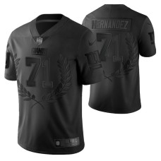 New York Giants #71 Will Hernandez limited edition Black collection Jersey