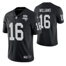 Las Vegas Raiders #16 Tyrell Williams Inaugural Season Black Vapor Limited Jersey