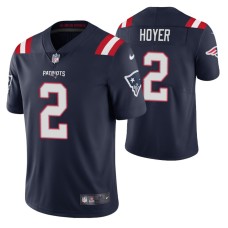 New England Patriots Brian Hoyer Vapor Limited Navy Jersey