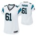 Matt Paradis Carolina Panthers Game Jersey White