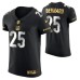 Cincinnati Bengals Giovani Bernard #25 Golden Edition Black Elite Jersey