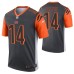 Men Andy Dalton Cincinnati Bengals Jersey Silver Inverted Legend Edition