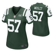 Women New York Jets C.J. Mosley Green Game Jersey