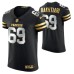 Green Bay Packers David Bakhtiari #69 Golden Edition Black Elite Jersey