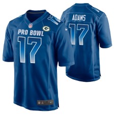 Men NFC Green Bay Packers Davante Adams 2019 Pro Bowl Nike Game Jersey Royal