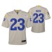 Youth Los Angeles Rams Cam Akers Game #23 Bone Jersey