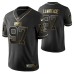 New York Giants Dexter Lawrence 100th Season Jersey Black Gold Logo Edition