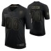 Chicago Bears #00 Custom Black 2020 Salute To Service Limited Jersey