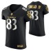 Baltimore Ravens Willie Snead IV #83 Golden Edition Black Elite Jersey