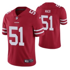 San Francisco 49ers Red NO. 51 Alex Mack Vapor Untouchable Limited Jersey