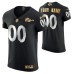 Los Angeles Rams Custom #00 Golden Edition Black Vapor Elite Jersey