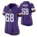 Minnesota Vikings Kyle Hinton Game #68 Purple Jersey