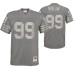 Men San Francisco 49ers Javon Kinlaw Metal Replica Charcoal Jersey