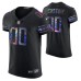 Men Detroit Lions Custom #00 Vapor Elite Black Golden Edition Jersey