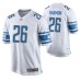 Detroit Lions Duron Harmon Game #26 White Jersey