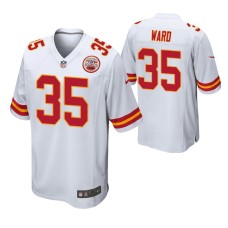 Kansas City Chiefs Charvarius Ward Game White Jersey