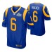 Men Los Angeles Rams Johnny Hekker Super Bowl LIII Nike Game Jersey Royal