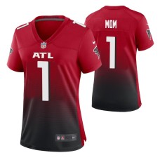 Atlanta Falcons Game 2021 Mother Day Red Jersey