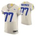 Los Angeles Rams Andrew Whitworth #77 Vapor Elite Cream Jersey