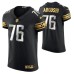 Detroit Lions Oday Aboushi #76 Golden Edition Black Elite Jersey