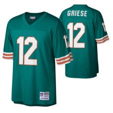 Men Miami Dolphins Bob Griese Aqua Legacy Replica Jersey