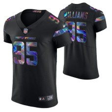 New York Jets Quinnen Williams #95 Vapor Elite Black Jersey