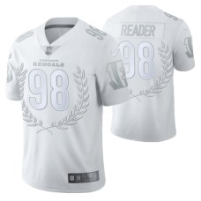 Cincinnati Bengals #98 D.J. Reader Vapor Limited White Platinum Jersey