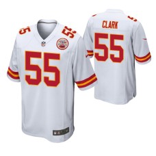 Frank Clark Kansas City Chiefs Game Jersey White