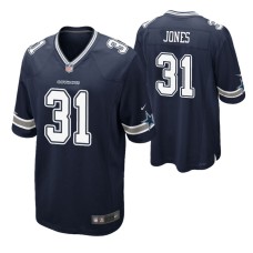 Men Dallas Cowboys #31 Byron Jones Navy Nike Game Jersey