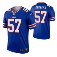 Men AJ Epenesa #57 Buffalo Bills Royal Legend Jersey