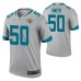 Men Telvin Smith Jacksonville Jaguars Jersey Silver Inverted Legend Edition