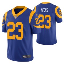 Rams Cam Akers 2020 NFL Draft Royal Jersey Vapor Limited