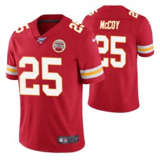 Kansas City Chiefs LeSean McCoy Red 100th Season Vapor Limited Jersey