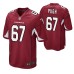 Men Arizona Cardinals #67 Justin Pugh Red Nike Game Jersey