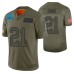 Panthers Jeremy Chinn 2019 Salute to Service #21 Olive Limited Jersey