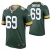 Men David Bakhtiari #69 Green Bay Packers Green Legend Jersey