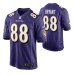 Men Baltimore Ravens Dez Bryant #88 Game Purple Jersey