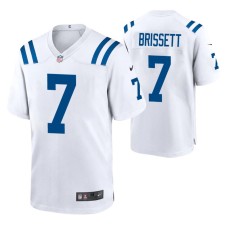 Jacoby Brissett Indianapolis Colts White Game Jersey Men