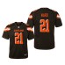 Youth Cleveland Browns #21 Denzel Ward Brown Nike Team Color Game Jersey