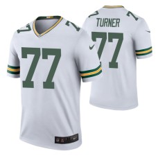 Green Bay Packers #77 Billy Turner Color Rush Legend Men Jersey White